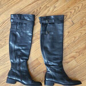 Steven By Steve Madden Leather Long Boot